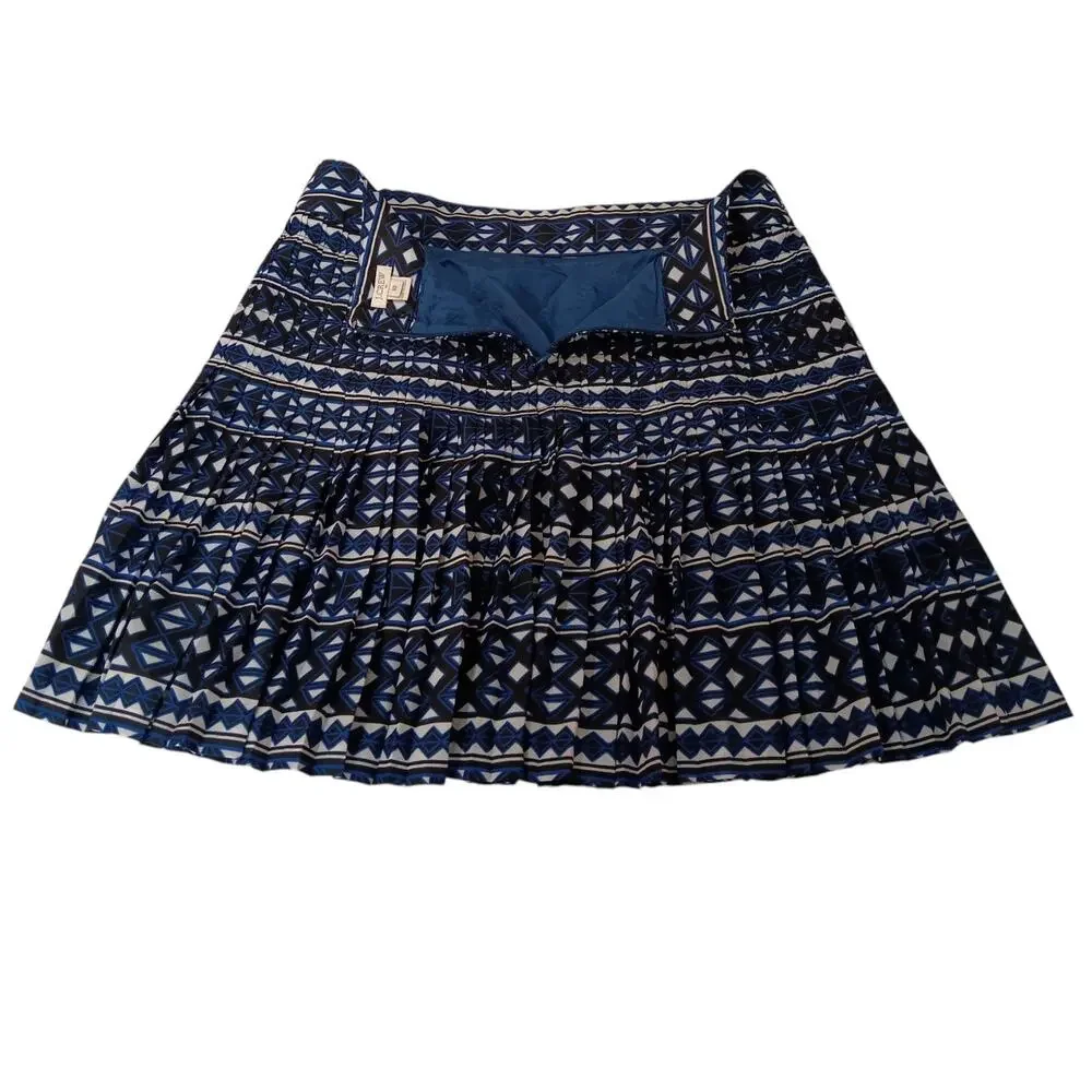 J. CREW Pleated Skirt 10 Above‎ or Knee Length Cute Going Out Coquette Girly
